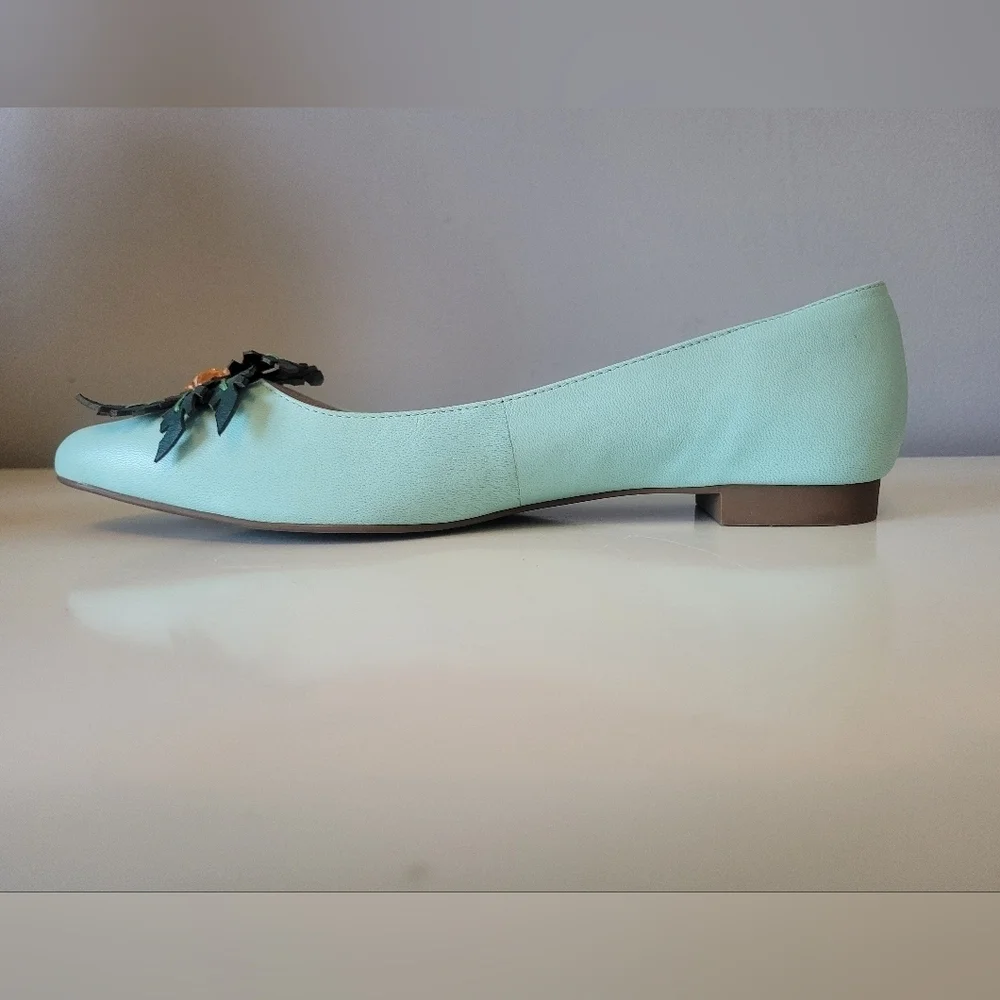 Kate Spade Evalina I Need A Vacation Flats, VGUC, Size 6.5